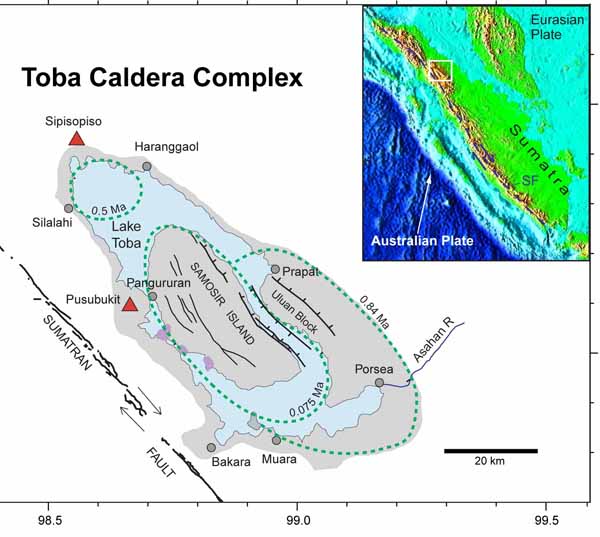 Toba caldera complexp